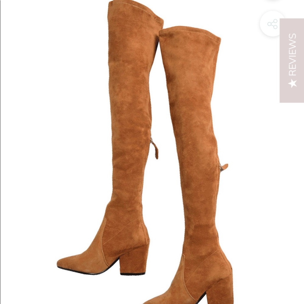 Over the Knee boots- goodnight macaroon